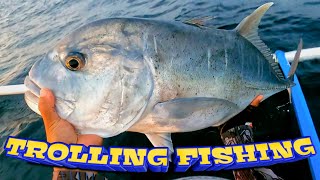 BIG FISH IN TROLLING USING RAPALA LURES | GIANT TREVALLY | DOGTOOTH TUNA