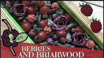Making of Berries and Briarwood Cold Process Soap | Luna Fae Creations