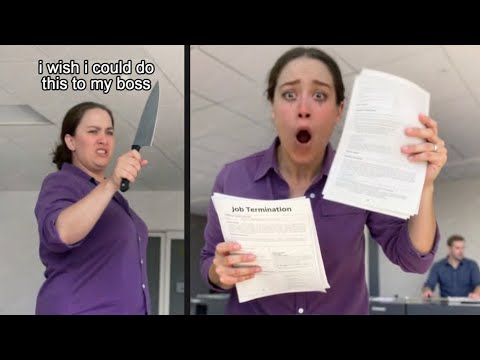 She Instantly Regrets Posting This On TikTok After Her Boss Finds It