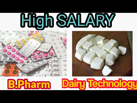 High SALARY for B.Pharmacy and Dairy Technology courses (Tamil)