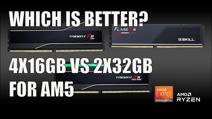 4x16GB還是2x32GB DDR5：哪個更好？