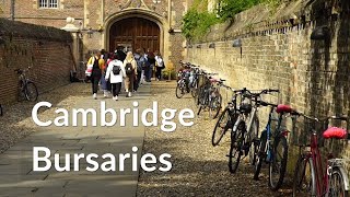 Bursaries at Cambridge University