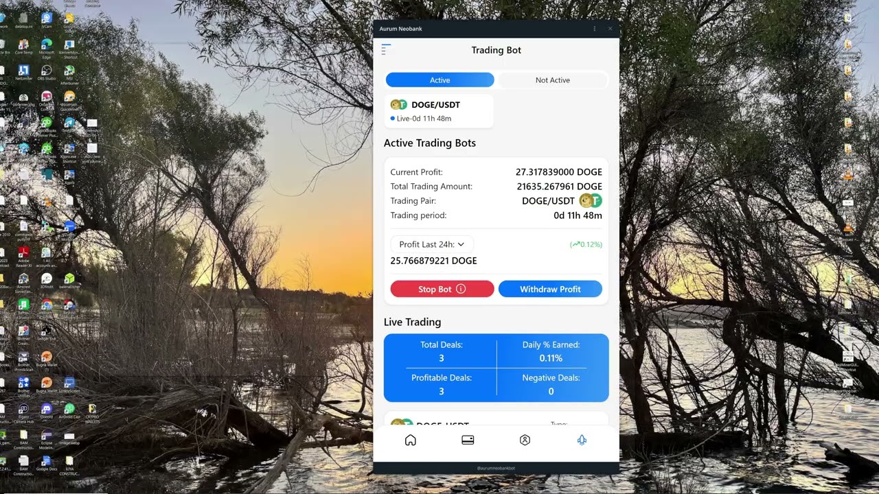 ОБНОВЛЕНИЕ ТОРГОВЛИ ИИ AURUM, DOGE, PEPE и EX-AI BOT