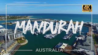 Australia🇦🇺- Mandurah | Richest Town Revealed in WA | Scenic Seaside Homes | 4K UHD Drone