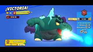 Probando la nueva skin de Godzilla , en Brawl Stars