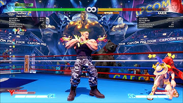 SFV - Guile 837 Damage Sequence