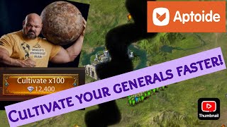 Evony- New general cultivation 100x better!