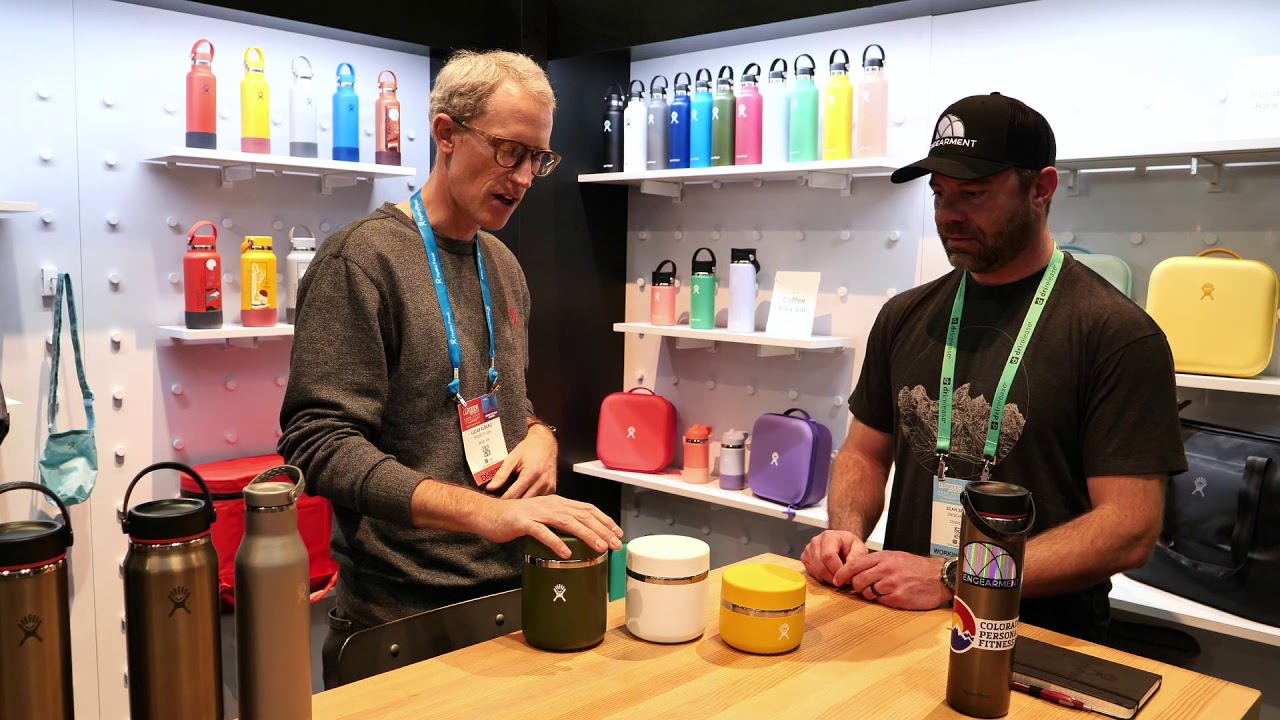 Hydro Flask at Outdoor Retailer Snow Show 2020 with Engearment.com