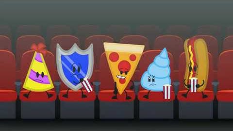 Brawl Of The Objects Shorts - Pizza