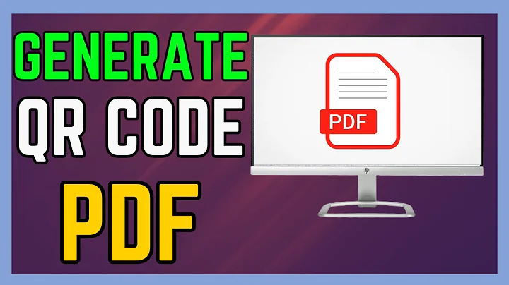 How To Generate QR Code For PDF - (Easy Guide!)