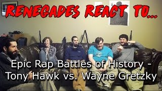 Renegades React To... Epic Rap Battles Of History - Tony Hawk Vs. Wayne Gretzky