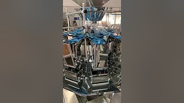 Net bag onion potato weighing and packing machine