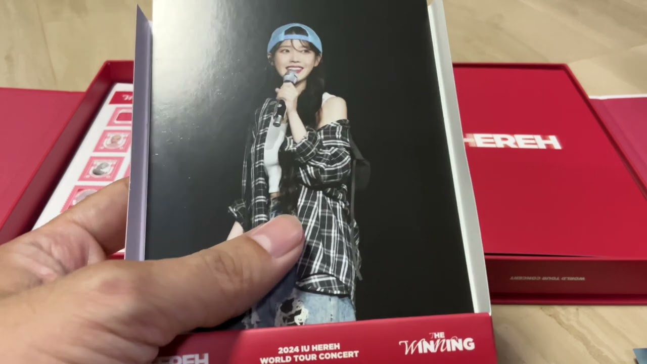 未開封　IU HEREH/THE WINNING DVD IU - 2024 IU [HEREH] WORLD TOUR CONCERT (DVD) | KPOPMART.COM