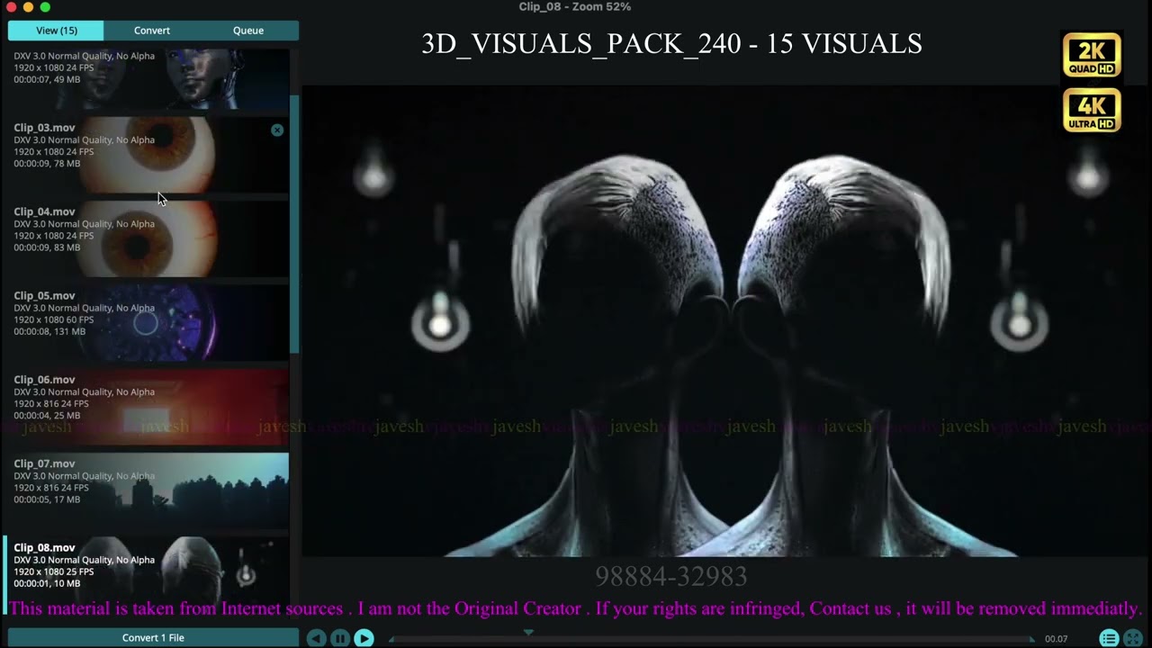 D VisualPack # 29 - 25 Visuals - Payhip