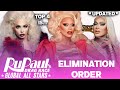 Global all stars updated elimination order  top 4  rupauls drag race