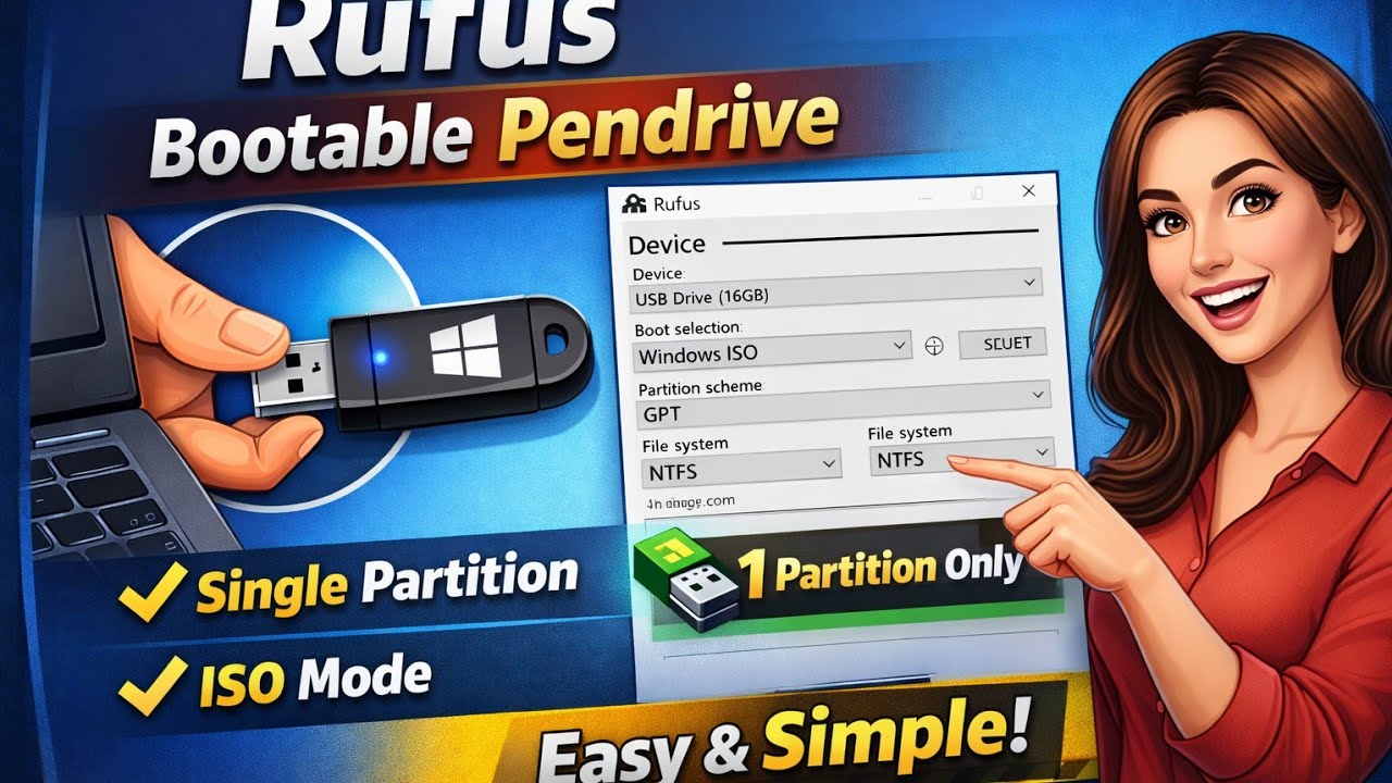 Bootable pendrive | kali linux | Cyber security     