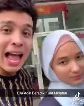 bila adik beradik kuat latah.