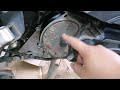 tara CVT cleaning ng mio gravis sabay palit na din ng V-belt