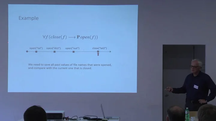 From Specifications to Monitors - Klaus Havelund