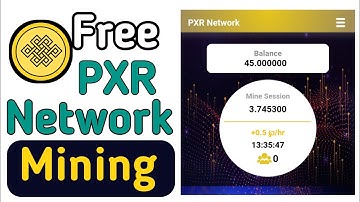 Free Crypto Mining App | PXR Network Mining App
