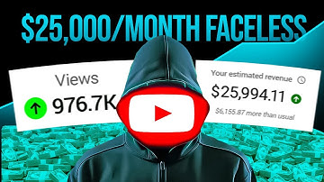How I Run a $25,000/Month Faceless YouTube Channel with AI