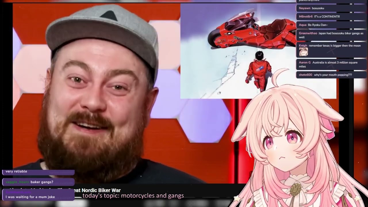 Pippa learns about the great Nordic Biker War By Count Dankula