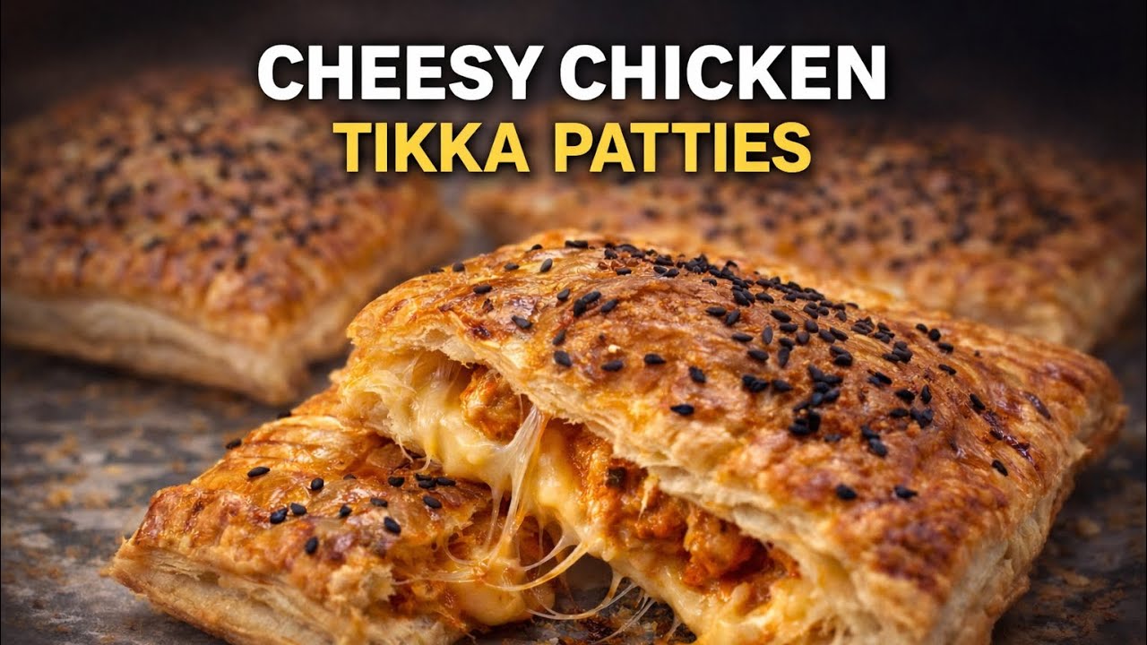 🧀Cheesy Chicken Tikka Patties Recipe 🍤| Ramadan Special Iftar Snack | Crispy & Easy 