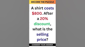 Only 1% Can Solve These Math Problems Correctly! Decode The Puzzle – Brain Teasers, Math Challenges