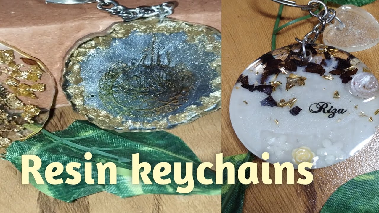 Resin customized keychains 
