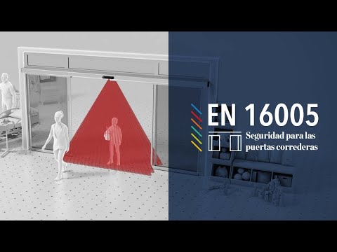 EN 16005 - La seguridad para las puertas correderas (legal)