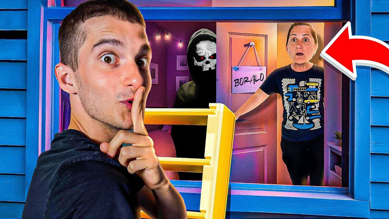 GECE 3'te ANNEMİ EVE KİTLEDİM! *çıldırdı*