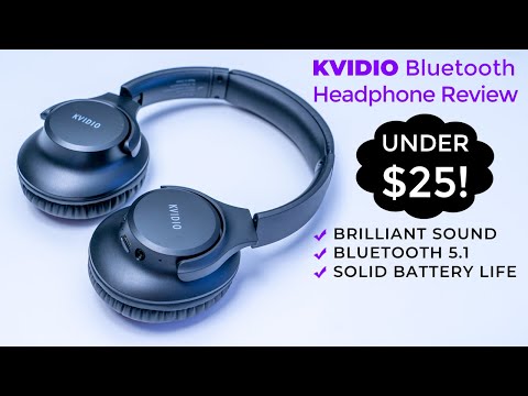 BRILLIANT Sound & Value - KVIDIO Review Bluetooth Headphone