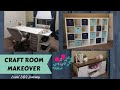 Easy Craft Room Makeover & Organization