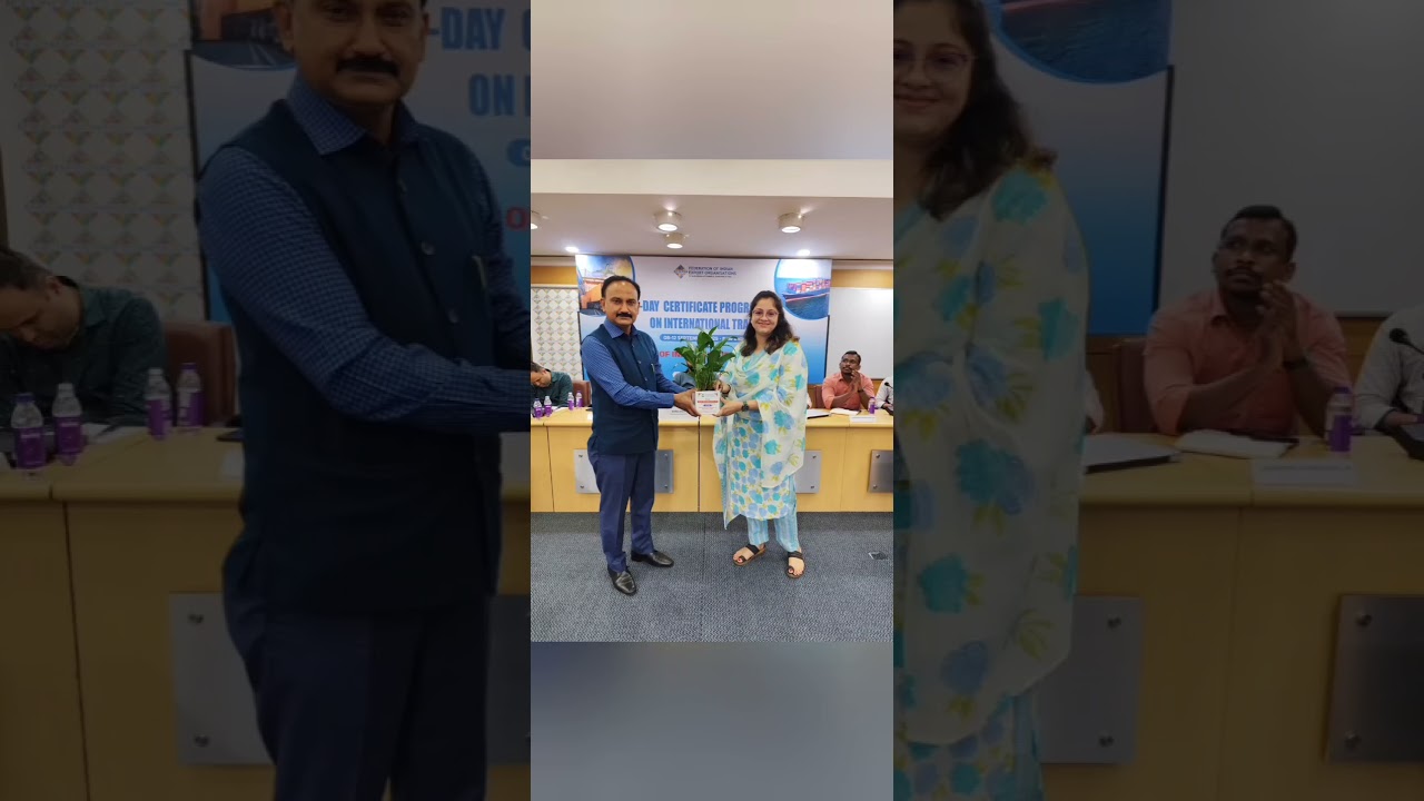 10th lecture delivered at FIEO on Export Finance and Trade Policy