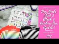 DIY | New Goals Sheet | Plus Black & Rainbow Boxes Update! | The Happy Planner