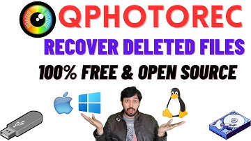 QPhotorec | Recover Deleted FIles | Photorec GUI | Photorec Data Recovery | Testdisk