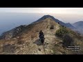 Gta online  contrelamontre mont chiliad descente  accompli par kevp77 