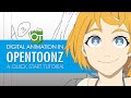 Digital Animation in OpenToonz: A Quick Start Guide (Animating a head turn)
