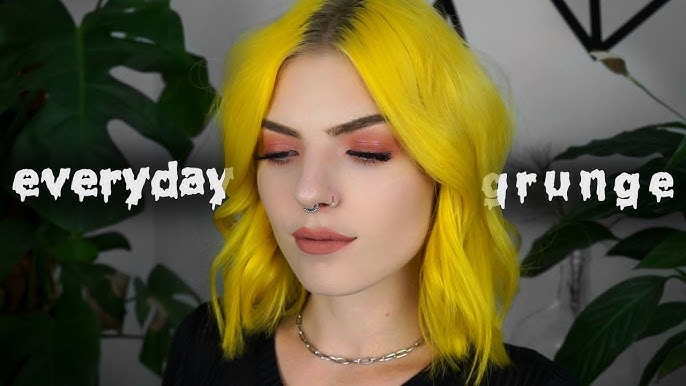 Dark Everyday Grunge Make Up Tutorial Youtube