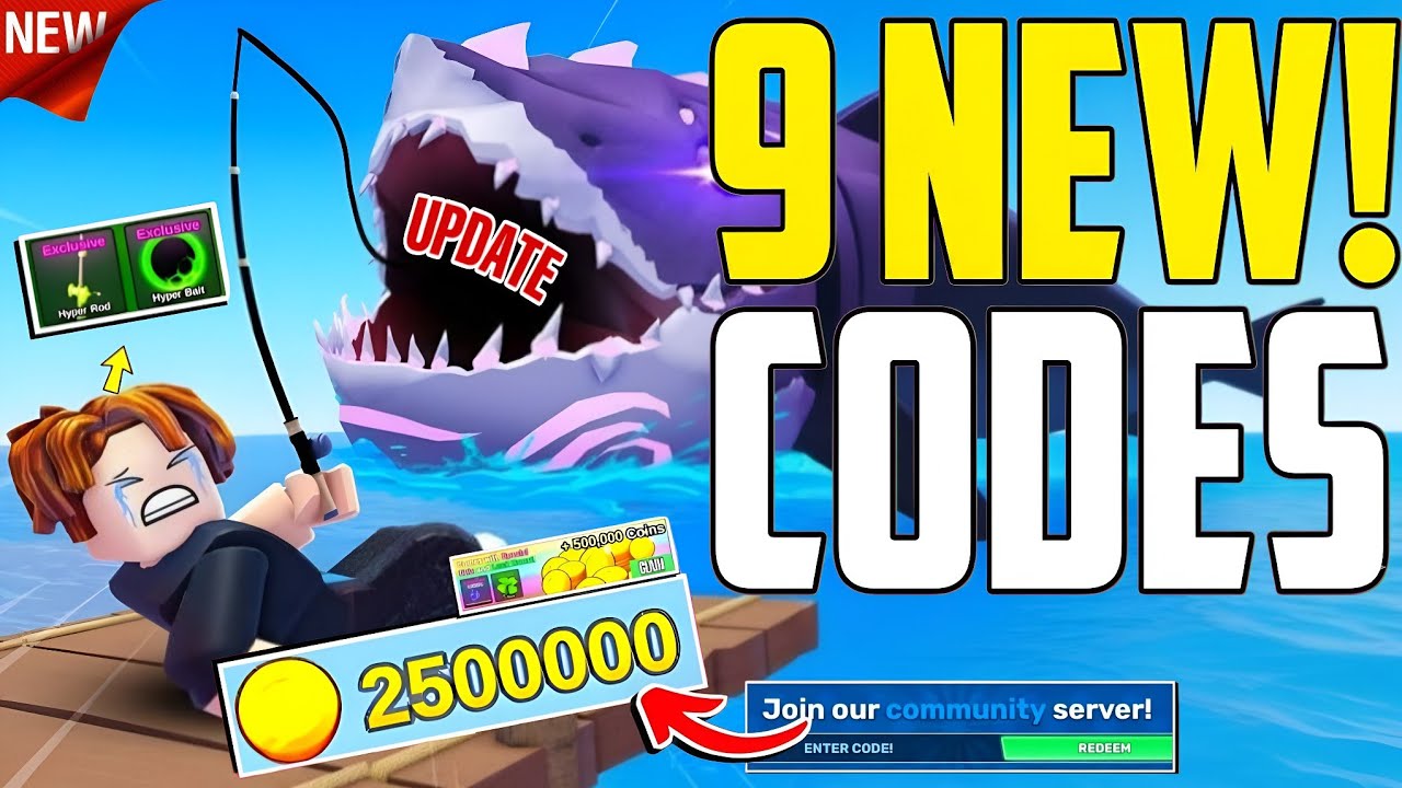 ⚠️ALL ACTIVE!♥️[CODES]⚠️ FISH IT ROBLOX CODES IN MARCH 2026 - FISH IT ...