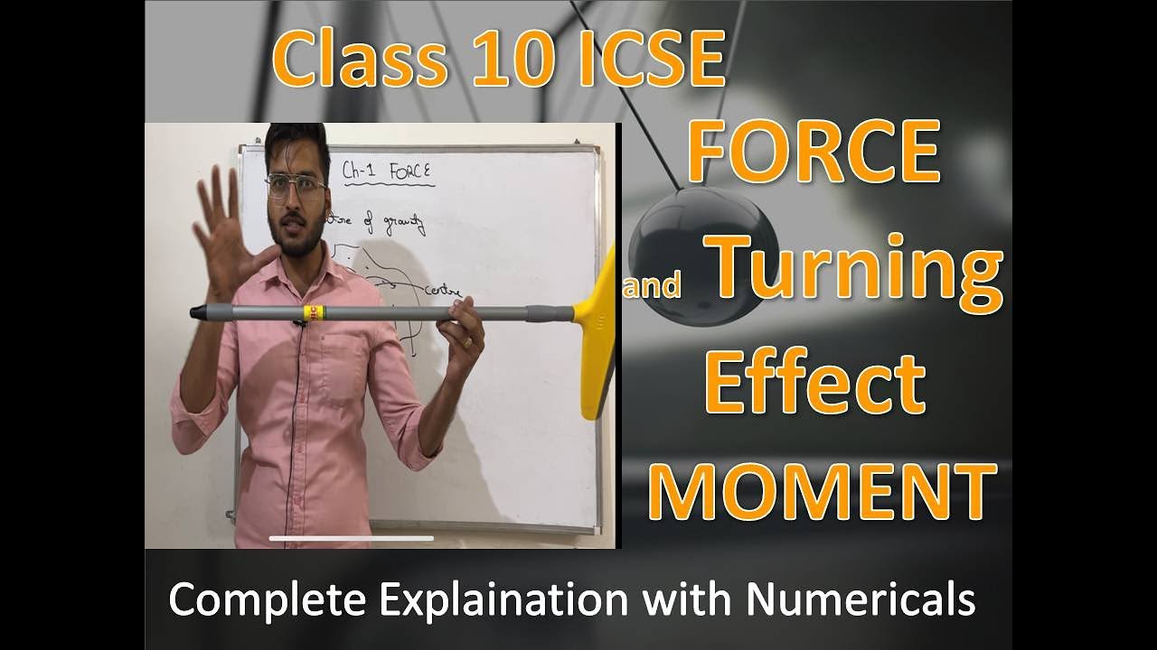 Force Class 10 icse | Couple,Principal of Moment, Centre of Gravity ...