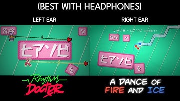 かめりあ (Camellia) - Play With Fire || Side by side comparison [RD vs ADOFAI]