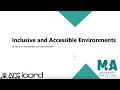 BCRPA Training - Inclusive &amp; Accessible Environments