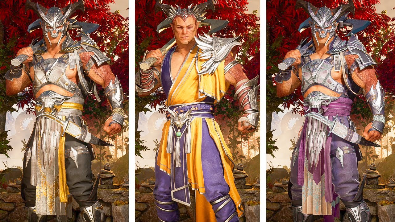 Mortal Kombat 1 - ALL General Shao Skins and Gears 