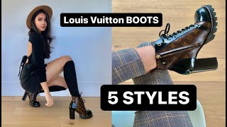 Louis Vuitton Star Trail Boots Review and Neutral Winter Outfit
