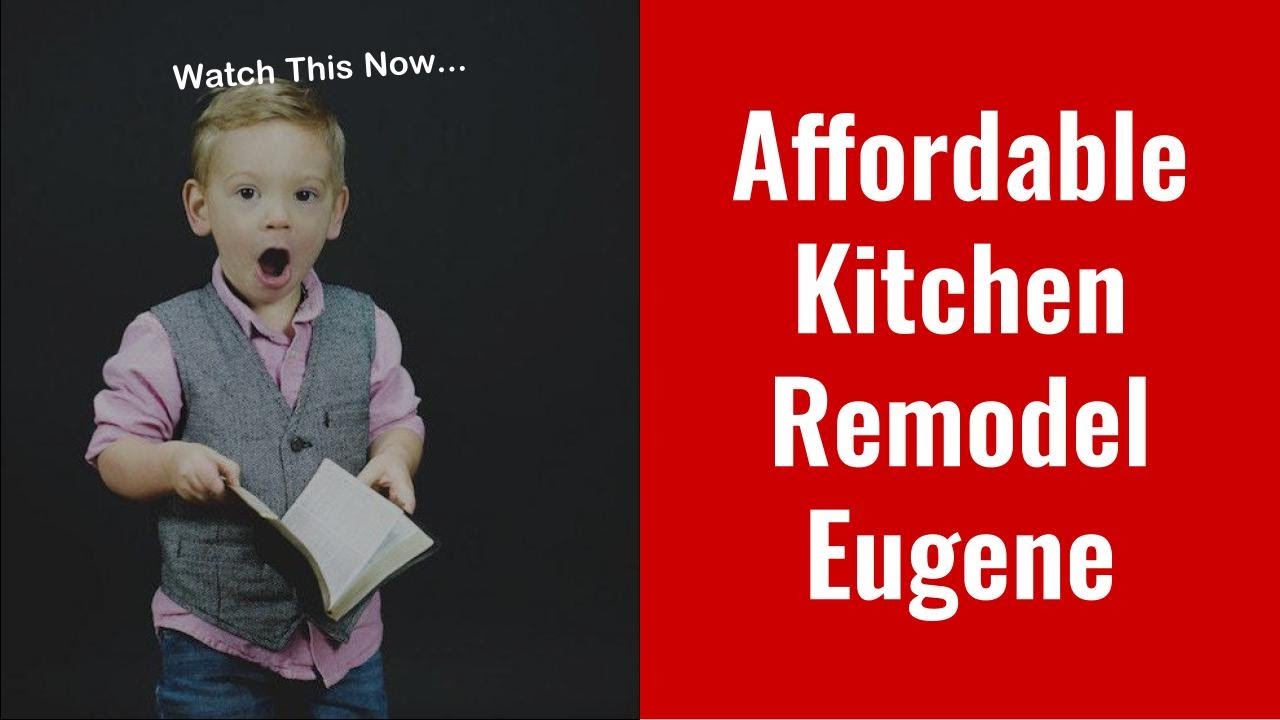 Affordable Kitchen Remodel Eugene - YouTube