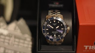 : unboxing Tissot Seastar 1000 Powermatic 80 Silicium T120.407.11.041.01