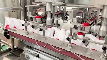 lube oil bottles screw capping machine inline tracking type capper