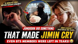 10 Minutes Ago! Before the Busan Concert, Jungkook Did This Heartwarming Thing for Jimin! ARMY Cry.. screenshot 4
