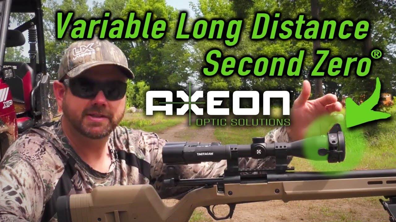 Axeon Second Zero Bullet Drop Compensator Bell Scope Mount Standard